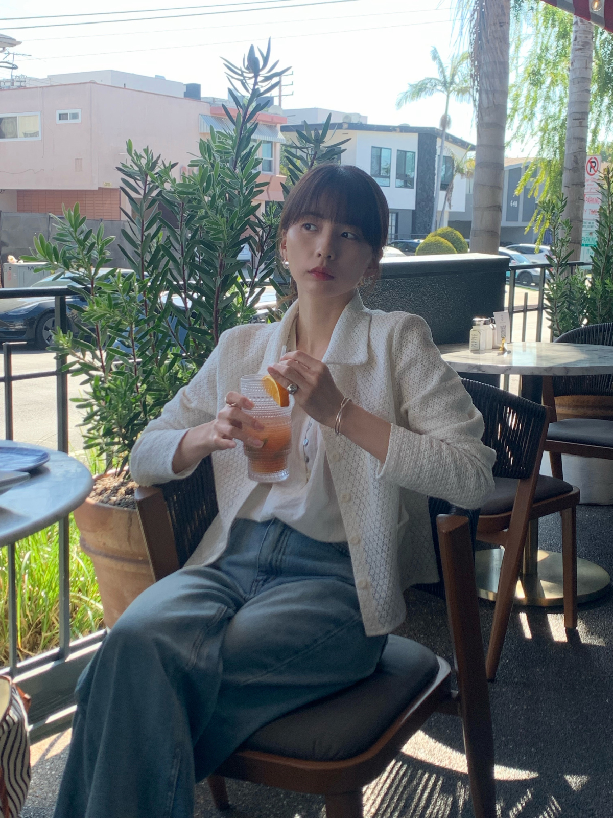 カーディガン モデル画像-S5L14