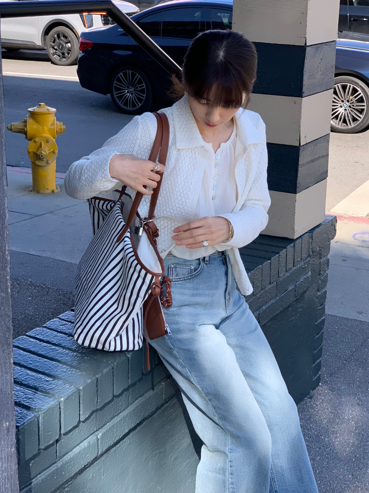 カーディガン モデル画像-S5L23