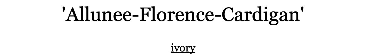 Allunee-Florence-Cardiganivory