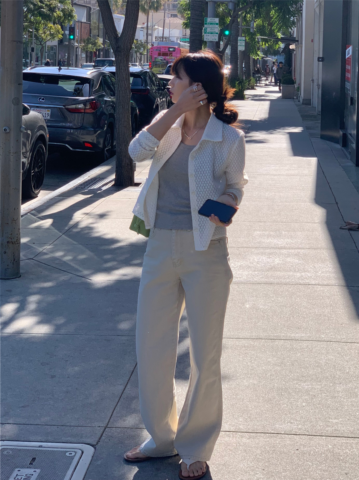 カーディガン モデル画像-S4L22