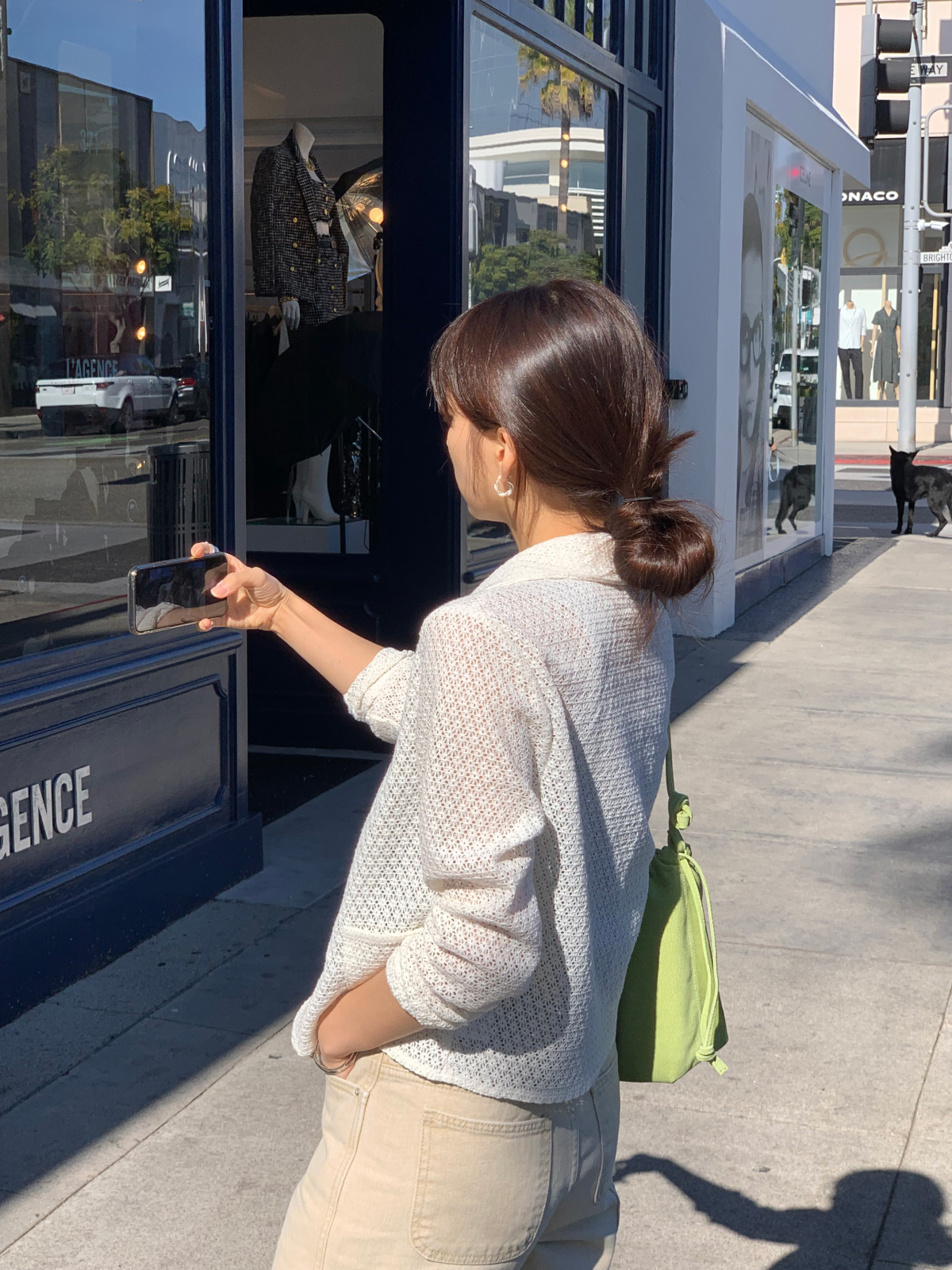 カーディガン モデル画像-S4L29