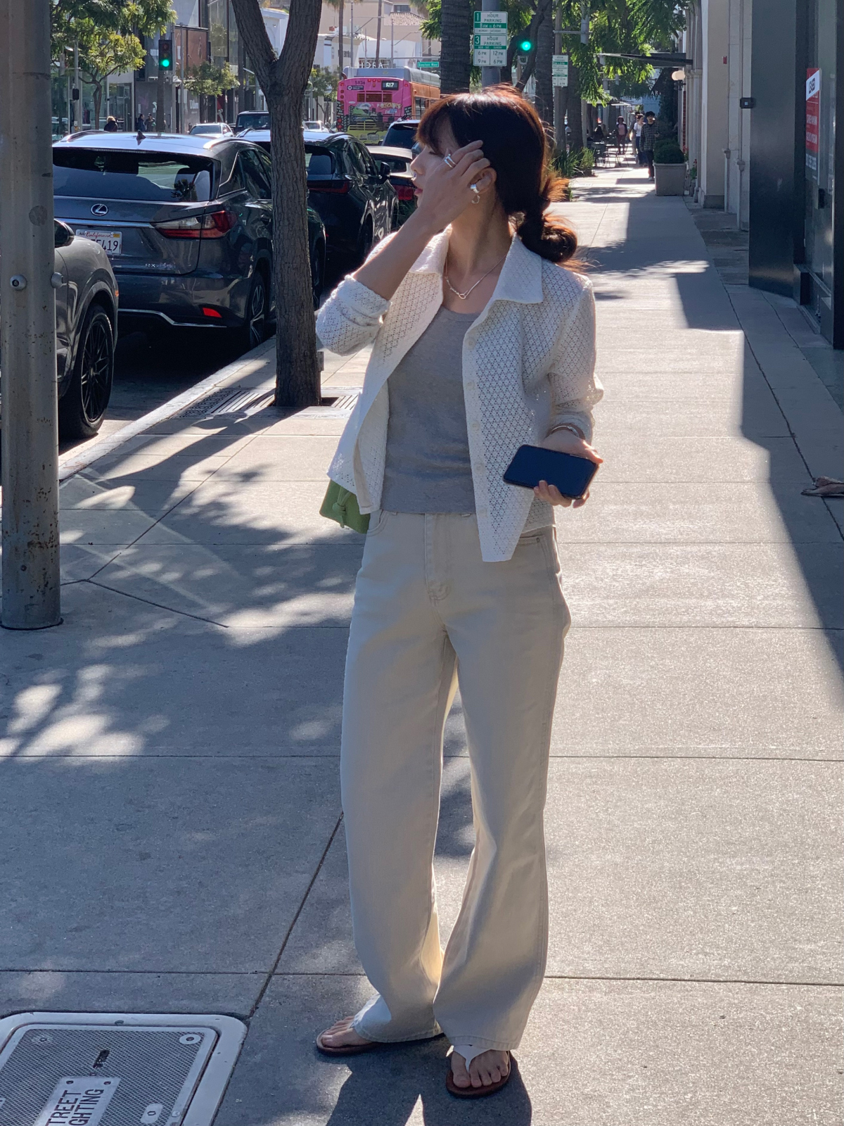 カーディガン モデル画像-S4L21