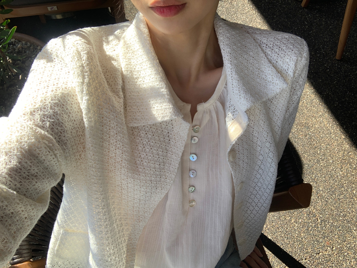 カーディガン モデル画像-S5L2