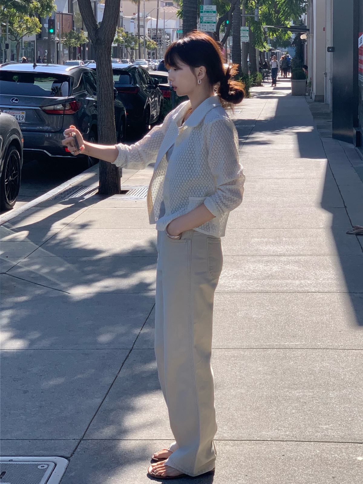 カーディガン モデル画像-S4L25