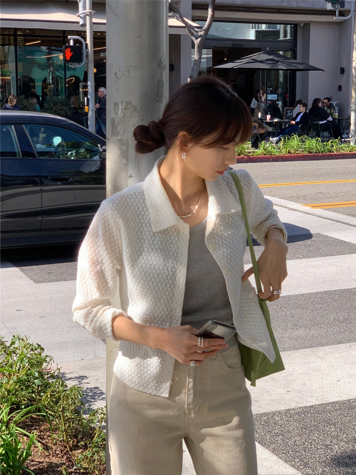 カーディガン モデル画像-S4L6