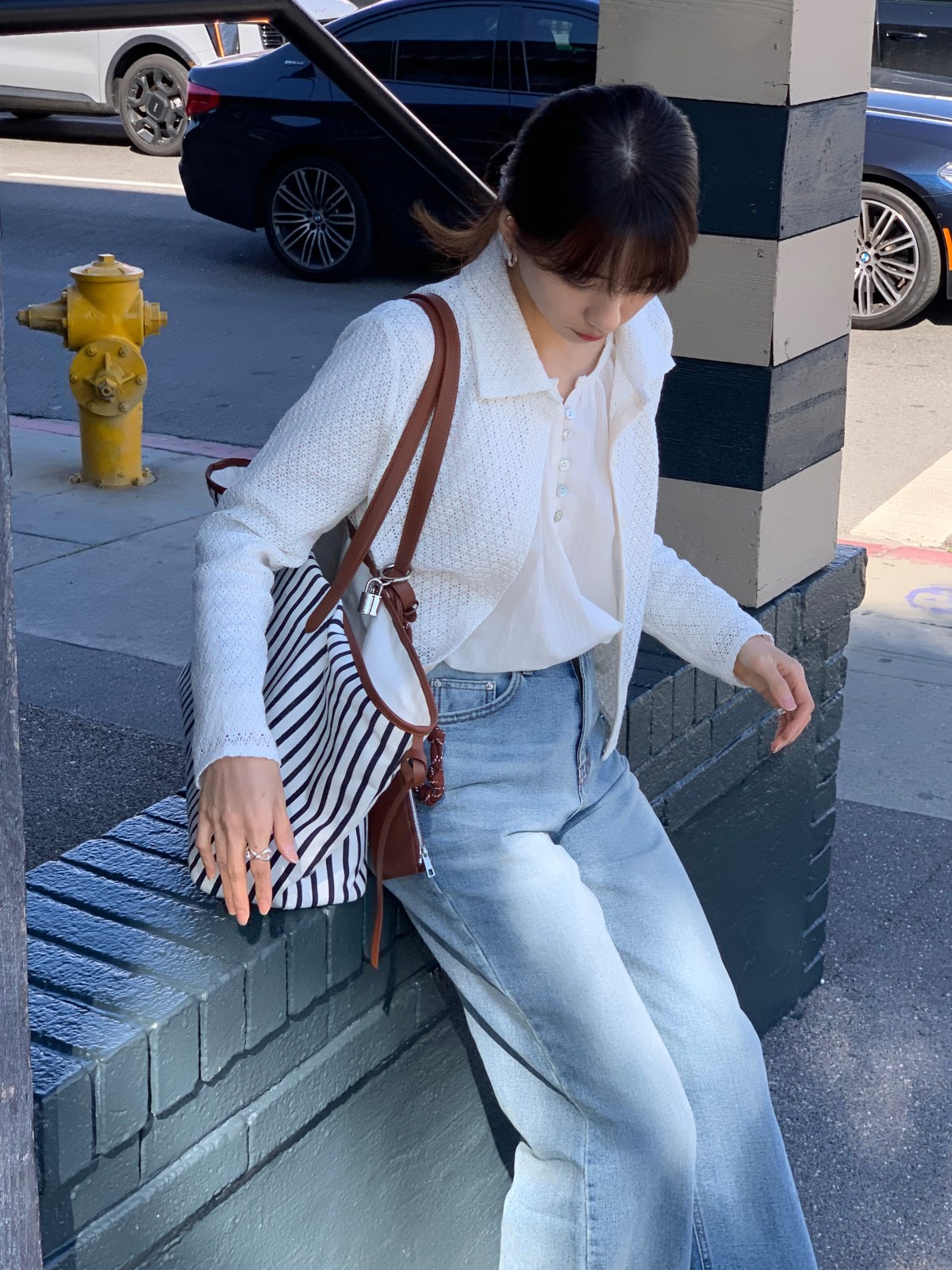 カーディガン モデル画像-S5L22