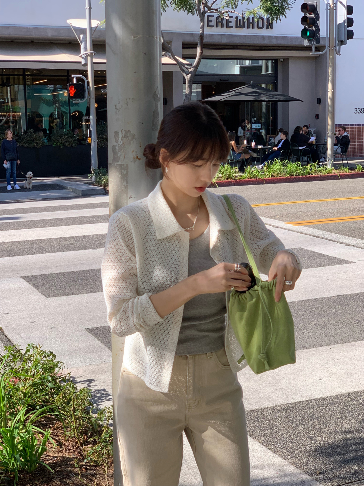 カーディガン モデル画像-S4L4