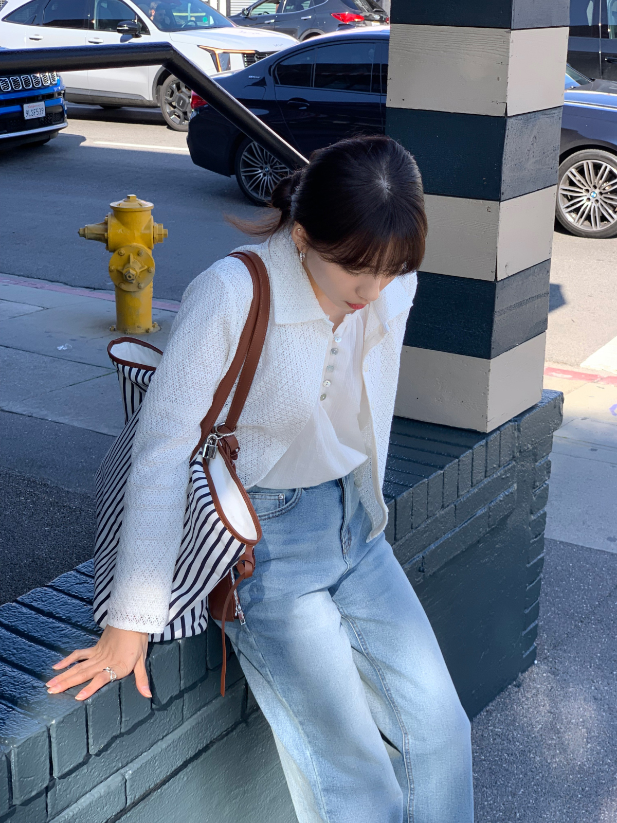 カーディガン モデル画像-S5L21