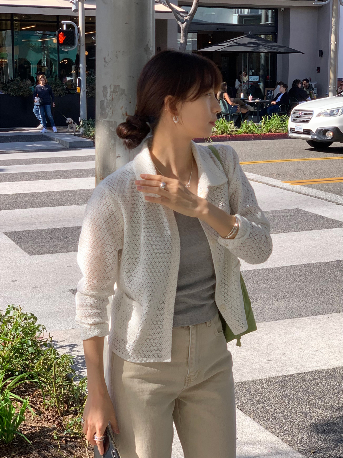 カーディガン モデル画像-S4L7