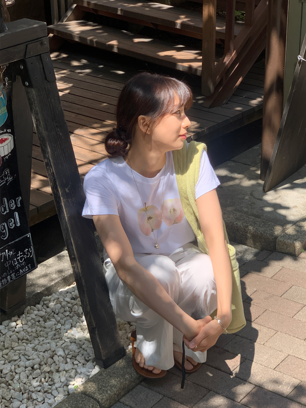 アップルティーページ Apple-Tee(2COLORS) | ファッション通販サイト NUGU