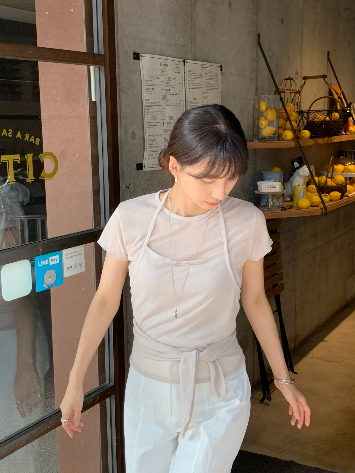 パンツ モデル画像-S5L22