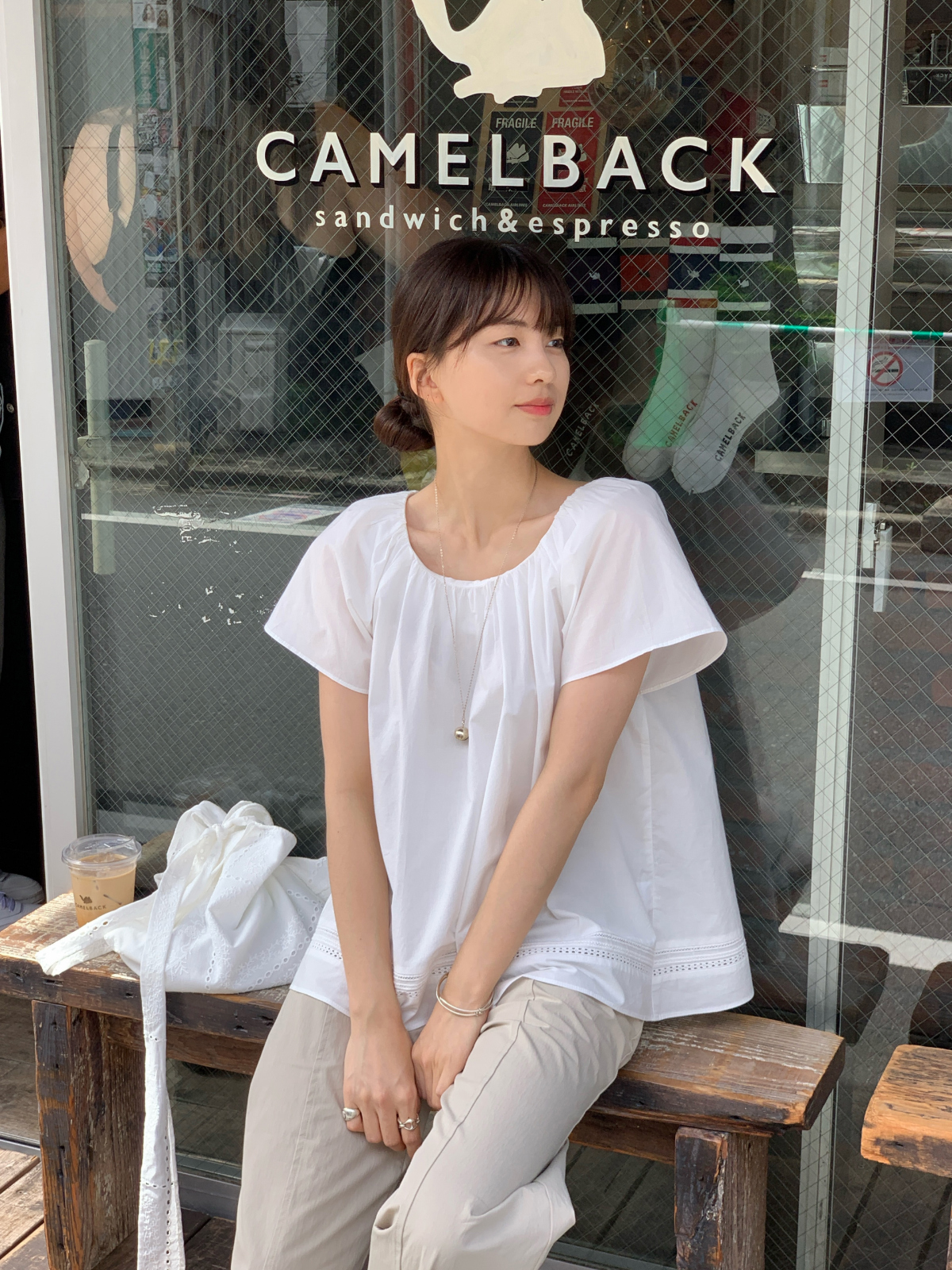 半袖Tシャツ モデル画像-S5L35