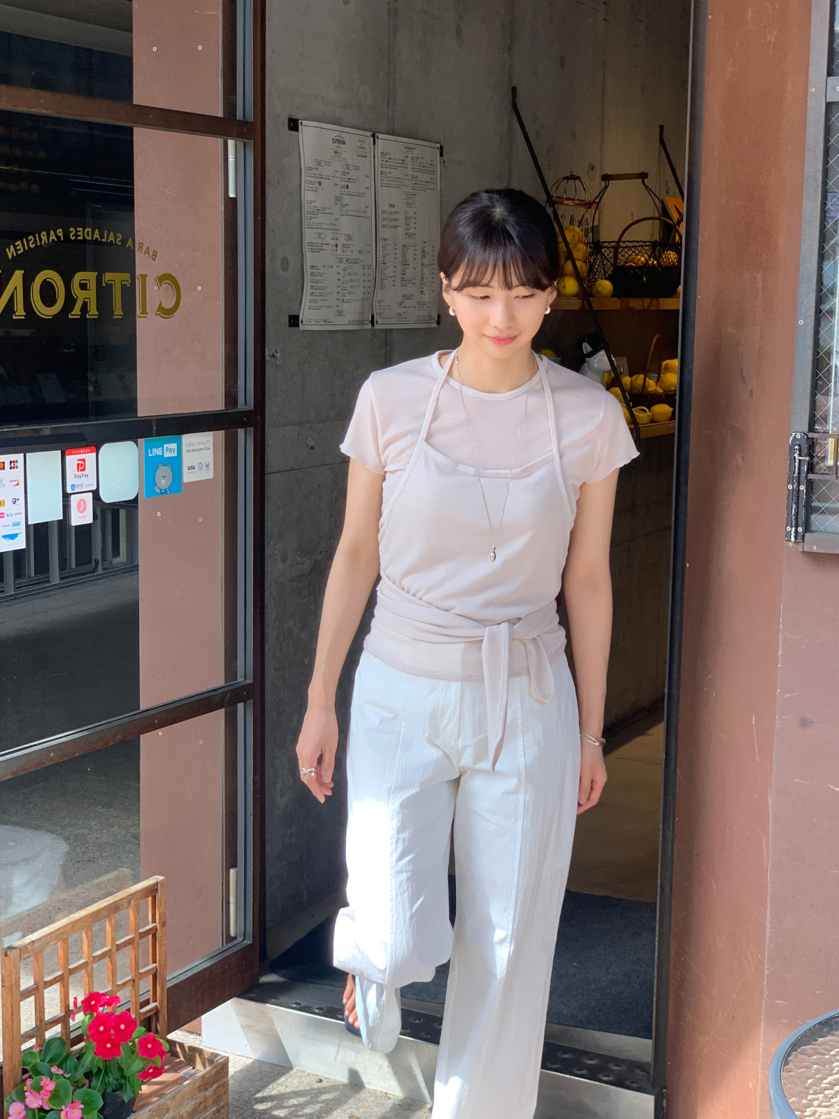 パンツ モデル画像-S5L25