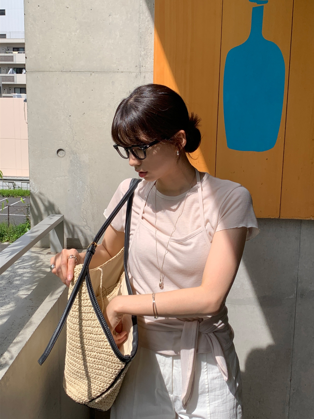 パンツ モデル画像-S5L17