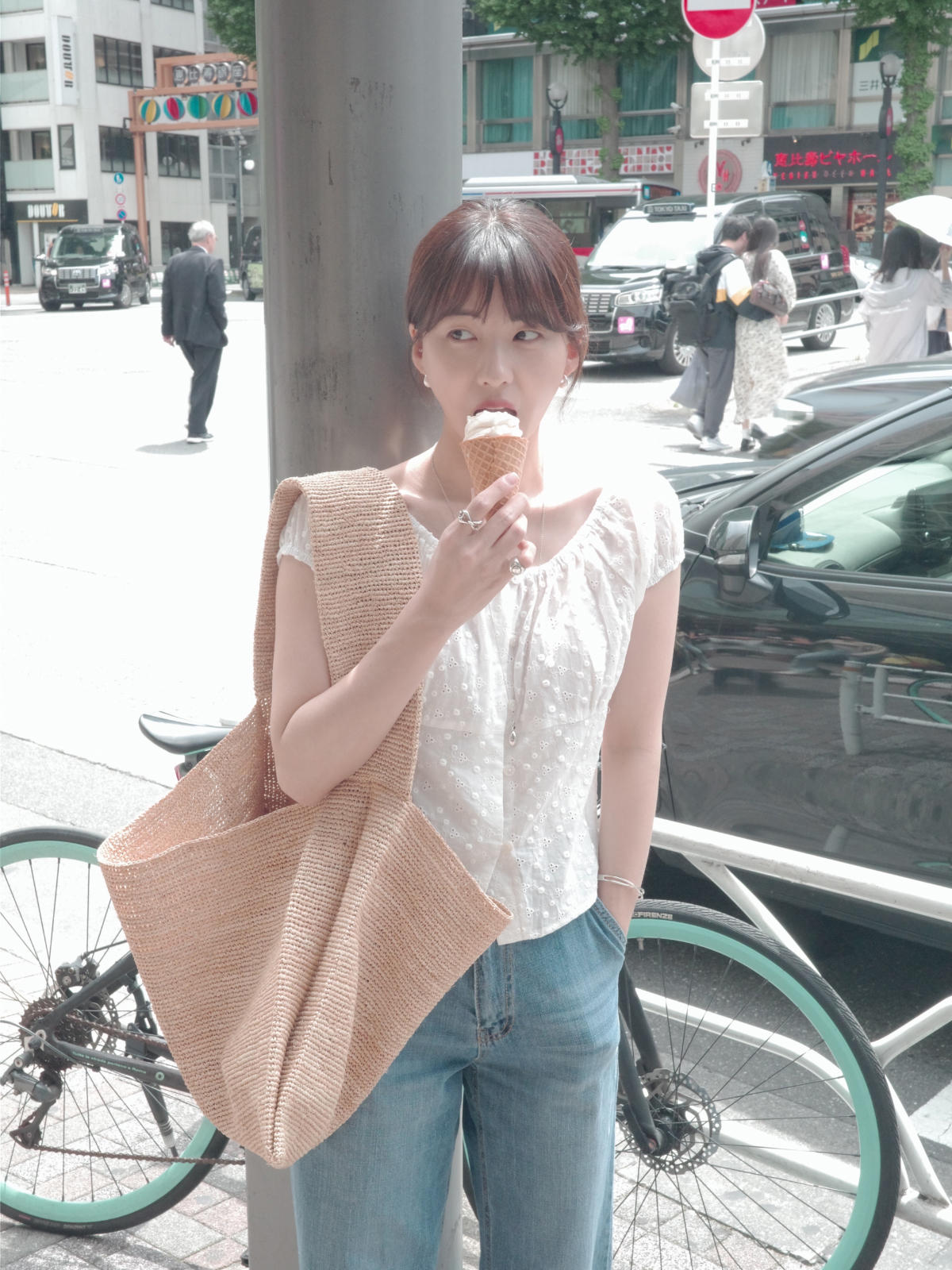 半袖Tシャツ モデル画像-S5L2