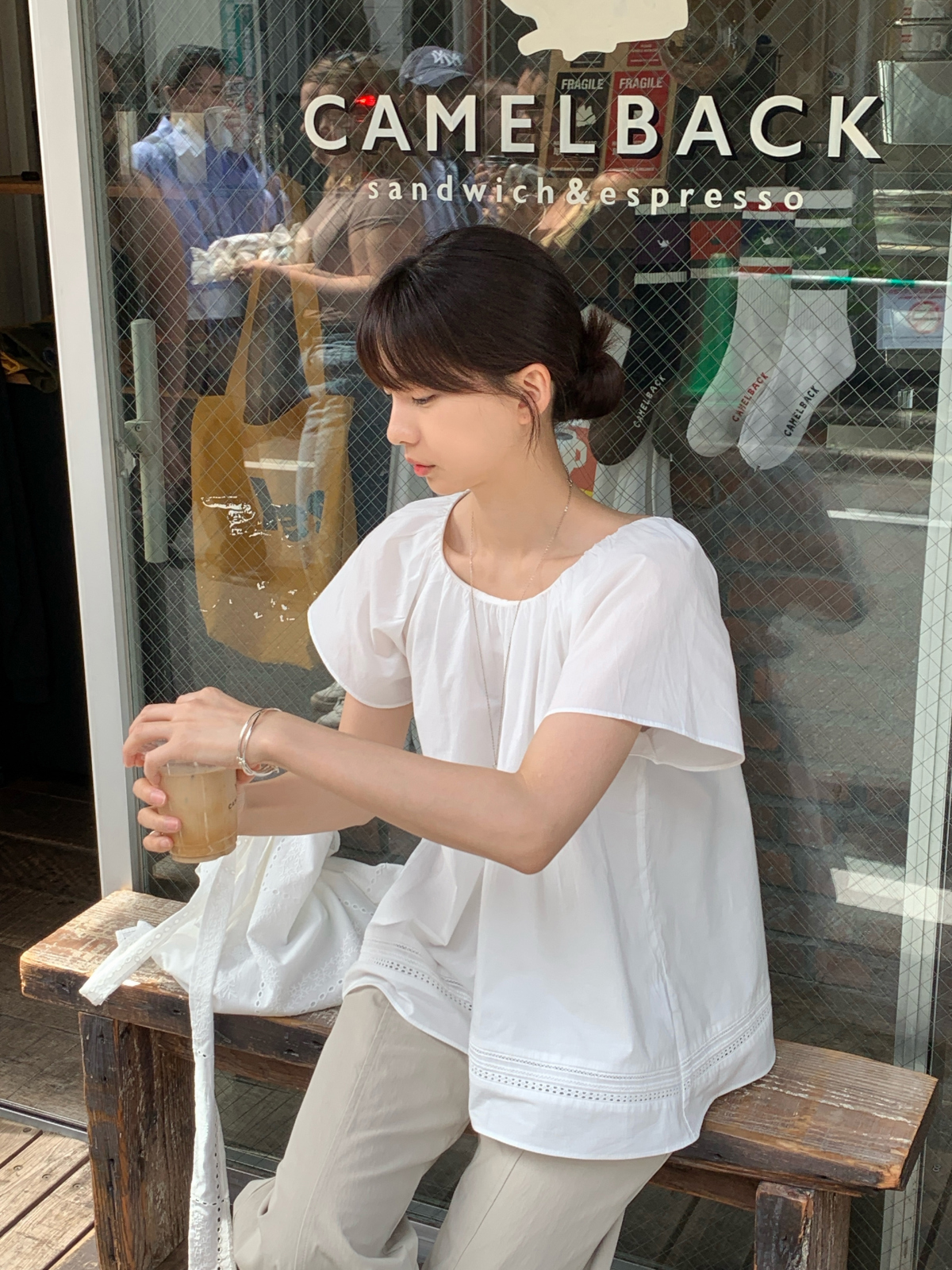 半袖Tシャツ モデル画像-S5L17