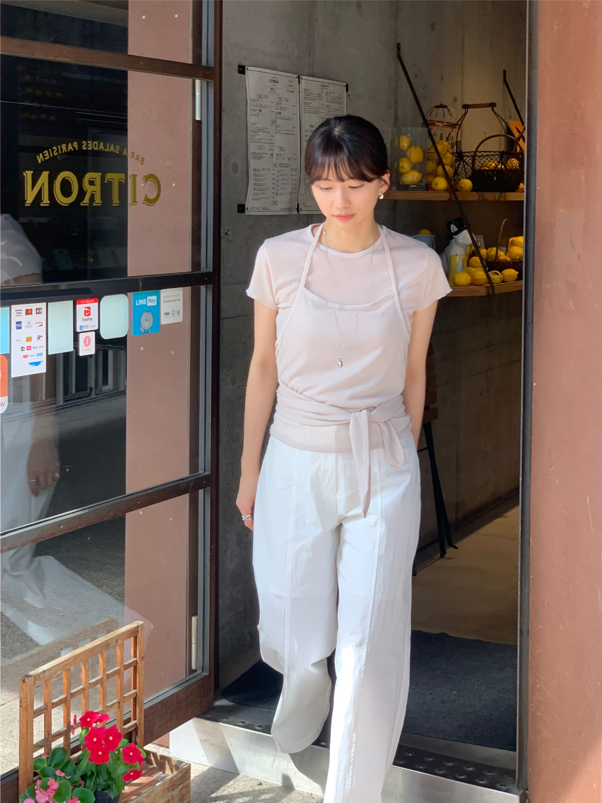 パンツ モデル画像-S5L32