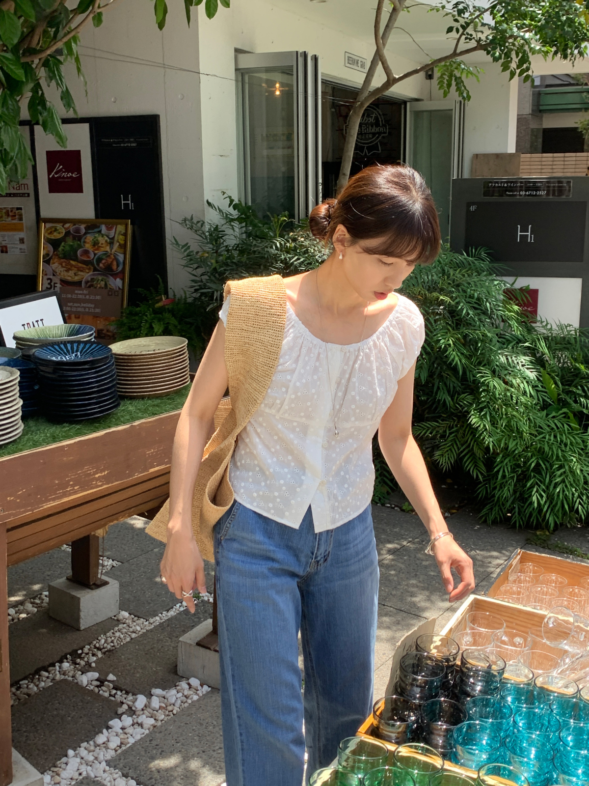 ノースリーブ モデル画像-S3L25