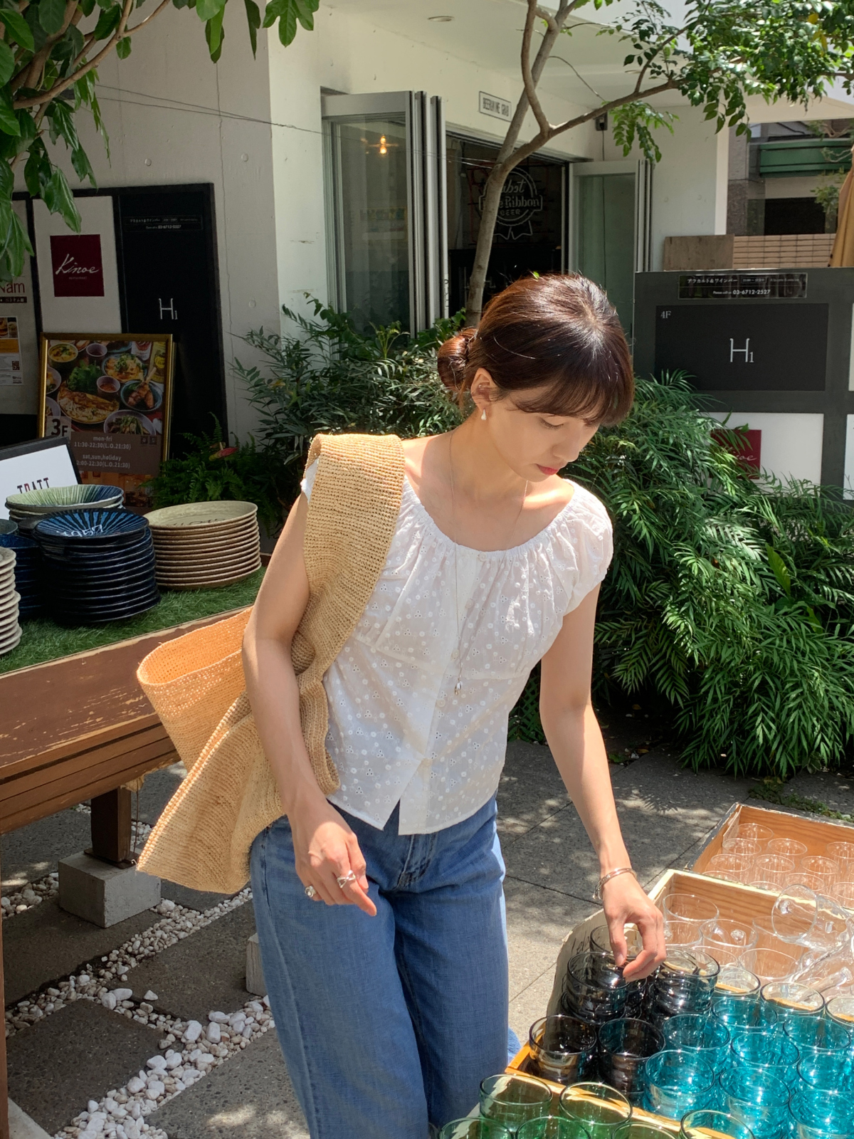 ノースリーブ モデル画像-S3L26