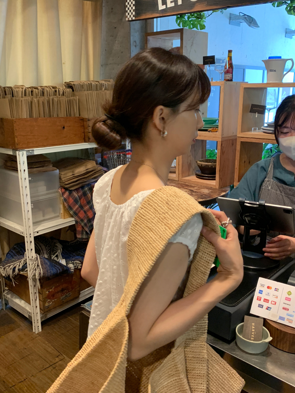 ノースリーブ モデル画像-S3L32