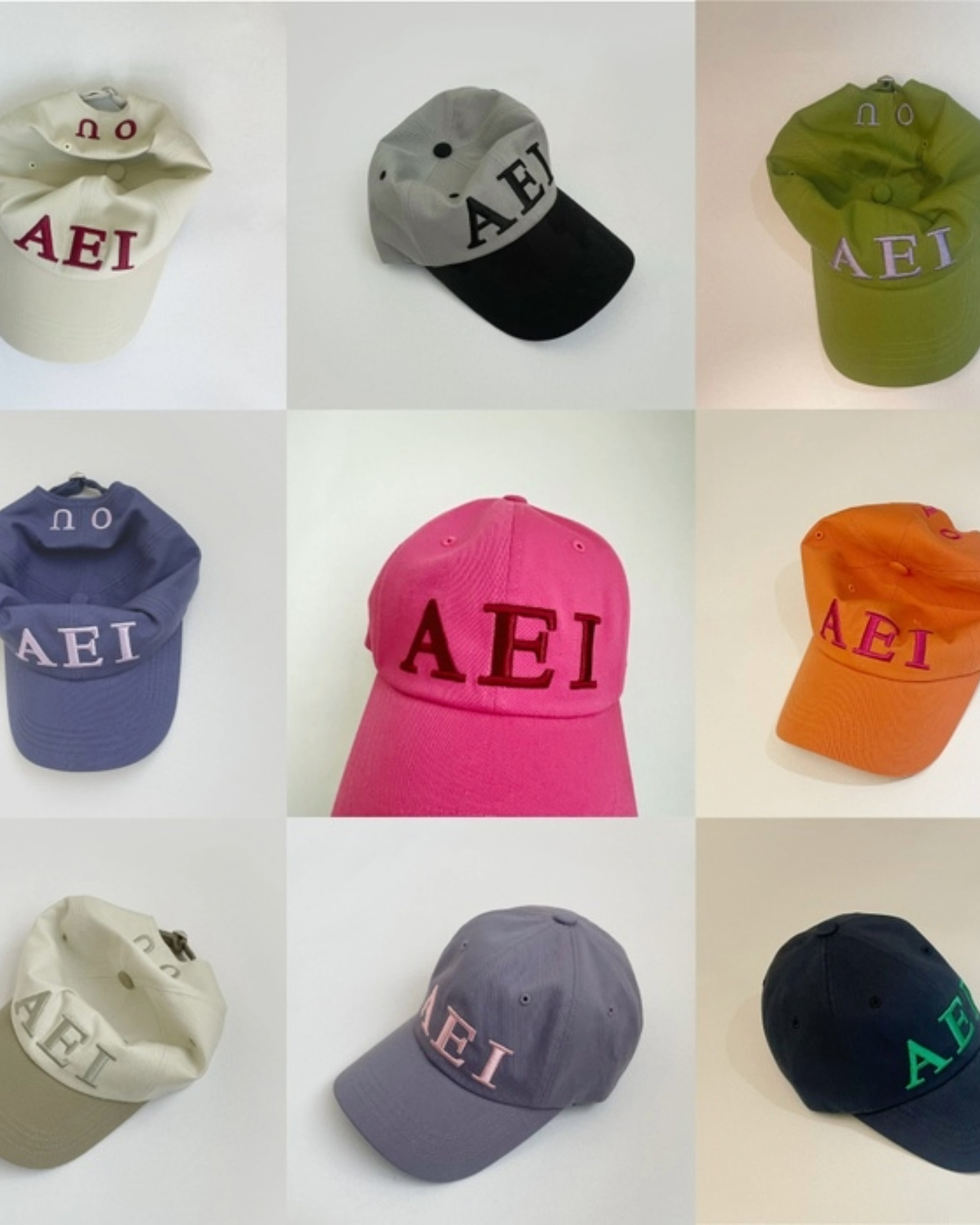 キャップ Aeiou Aeiou Logo Lettering Cap 10 Colors Aeiou Logo Lettering Cap (10 Colors) - discover good goods