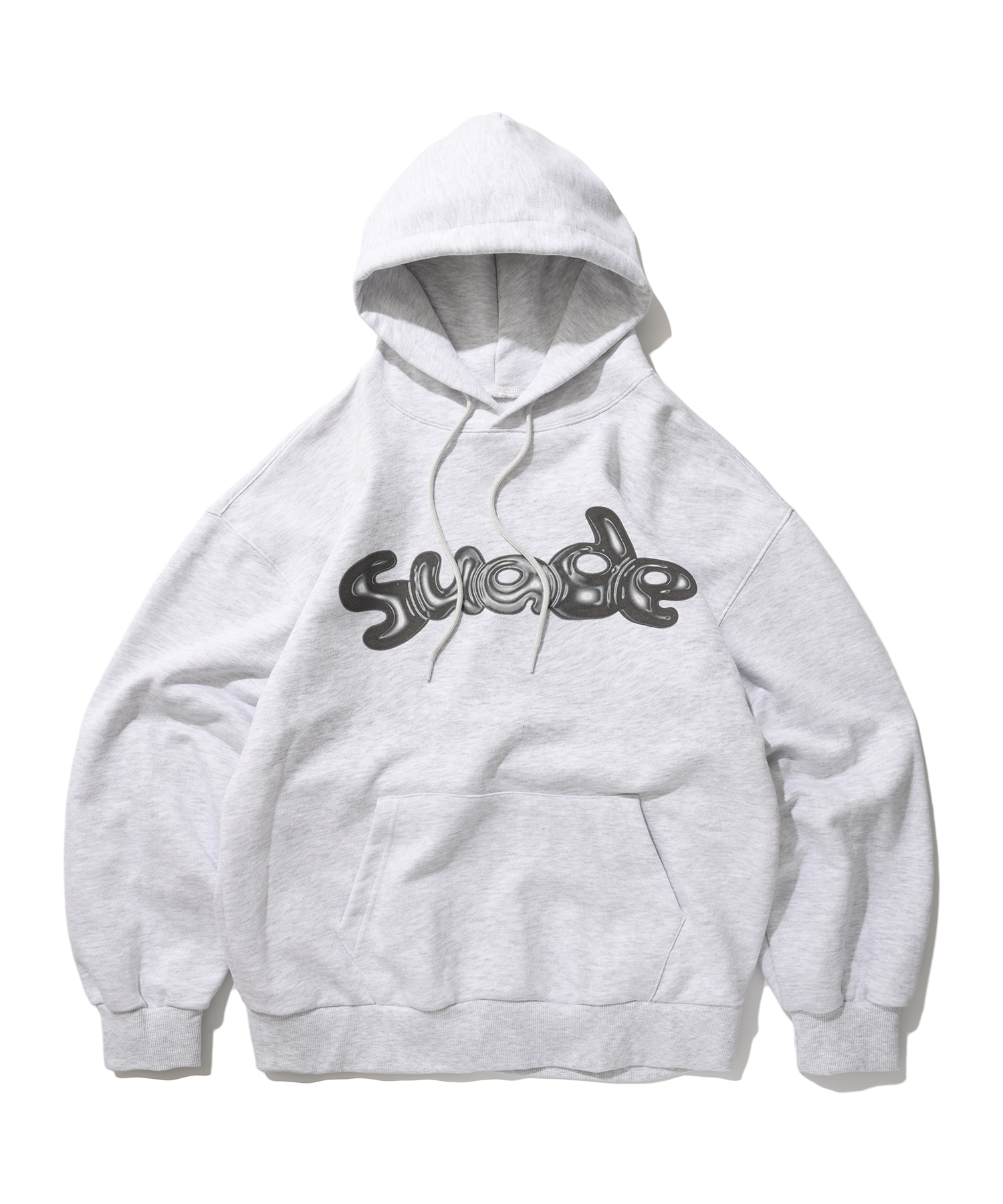 【O!Oi】★STROKE LOGO HOODIE_MELANGE GREY★関税込★ 