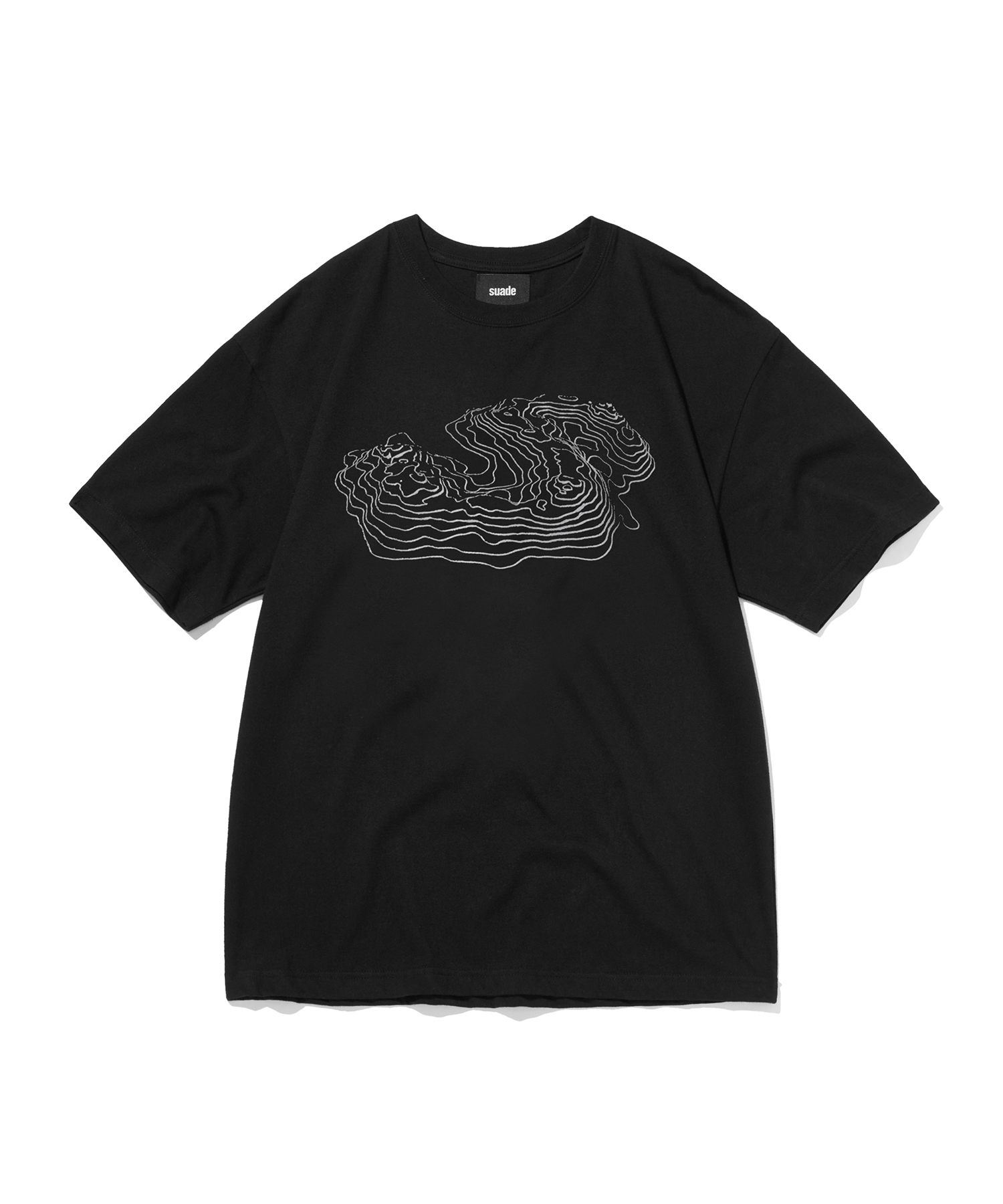 Tシャツ・カットソー Suade Huh Tee White / Black MUSINSA | SUADE HUH!! TEE [BLACK]