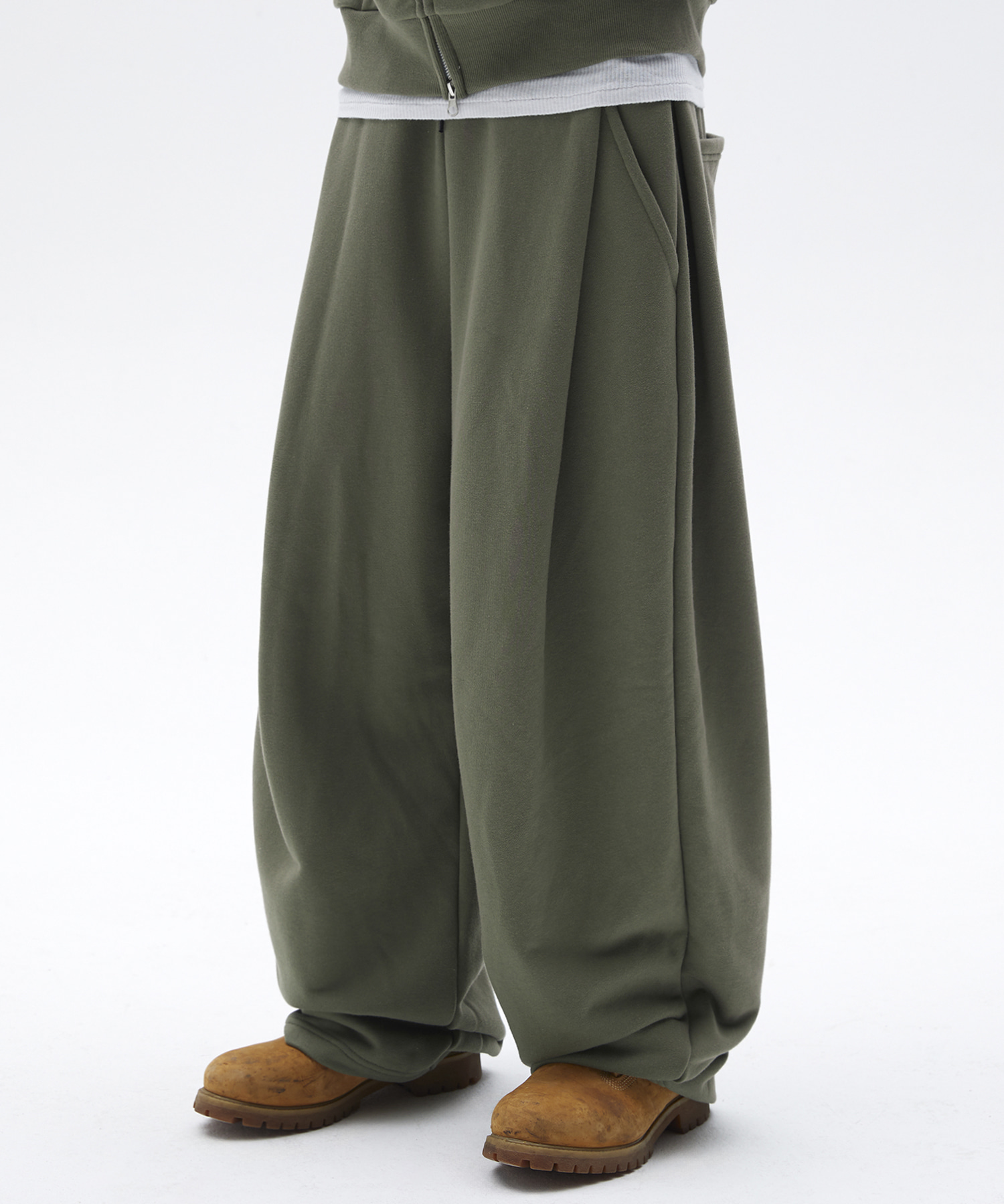 【SCENERITY】Ens two tuck pants TWO TUCK PANTS