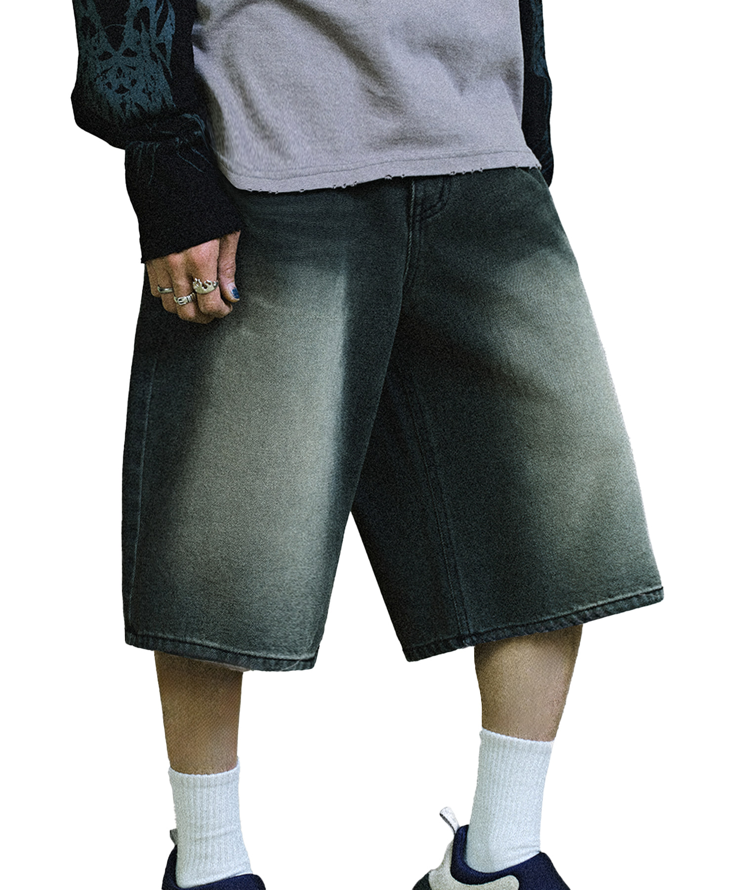 【SUADE】FIRE SUADE TEE ★韓国人気★ 追跡付 FIRE LINE TEE [CAMO] - Suade