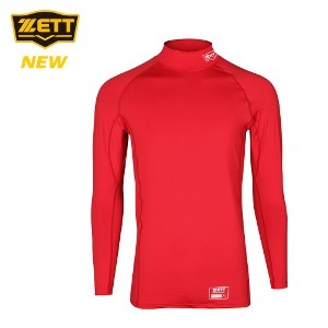 [ZETT] 긴팔 스판 언더셔츠 BOK-352 (빨강)