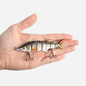 히트피싱 7단 관절 루어(물고기A) 바다낚시 가짜미끼
