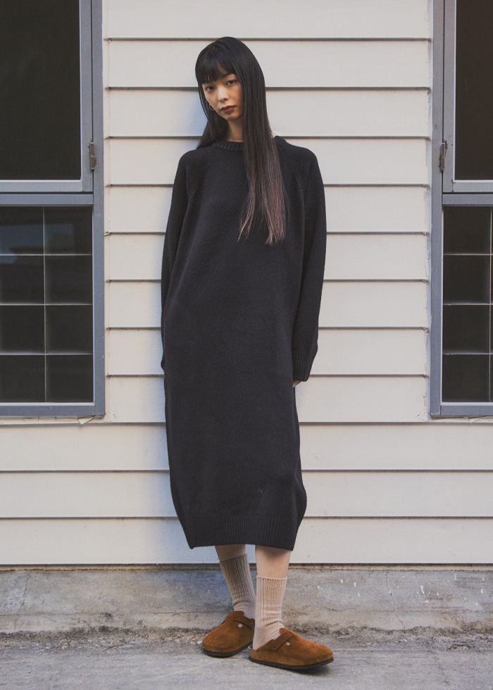ワンピース L'Appartement Mockneck Knit Onepiece 2022AW / L'Appartement / Mockneck Knit Onepiece