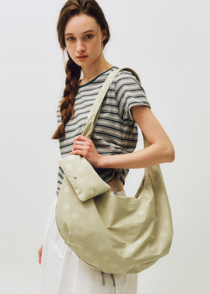 CITTA☆Mono Dot Hobo Bag MUSINSA | CITTA Mono Dot Hobo Bag_CTA927(Black)