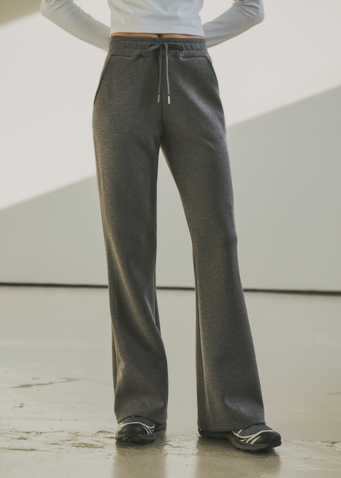 Every Day Relaxed Boot-cut Trousers_CTB504(Deep Grey)