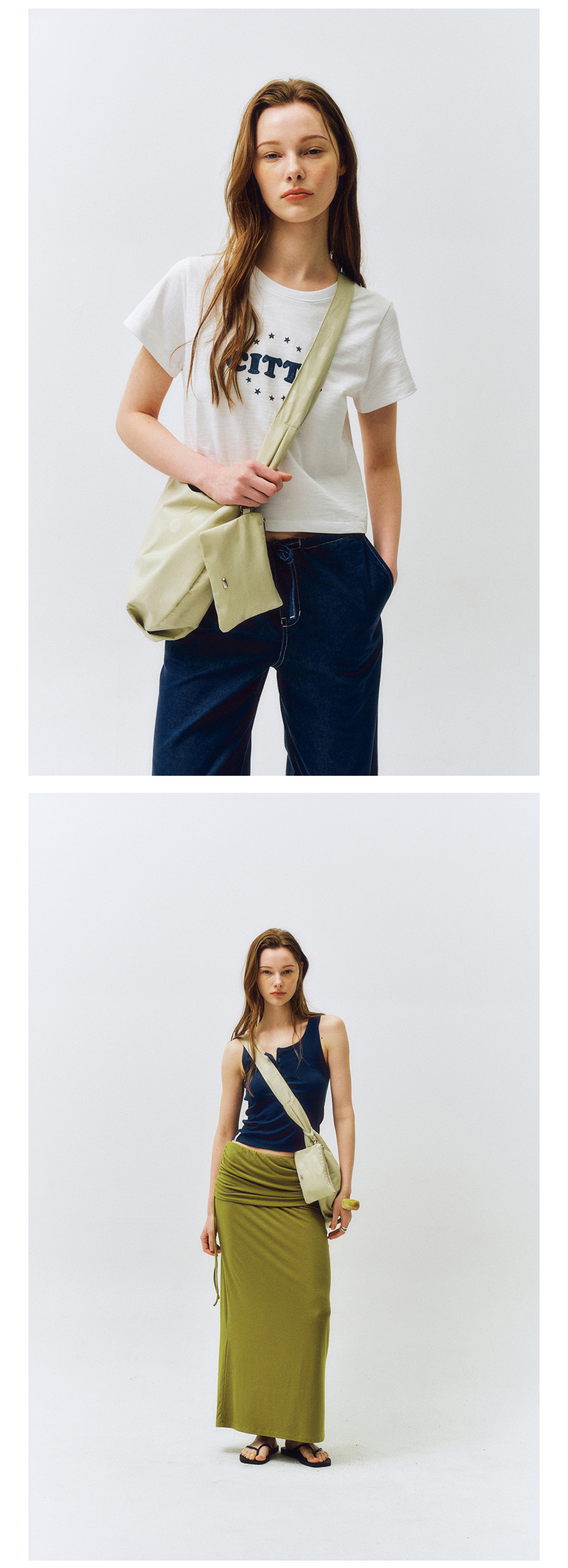 【韓国 citta】Mono Dot Hobo Bag_CTA927 MUSINSA公式 | CITTA Mono Dot Hobo Bag_CTA927 (Beige)