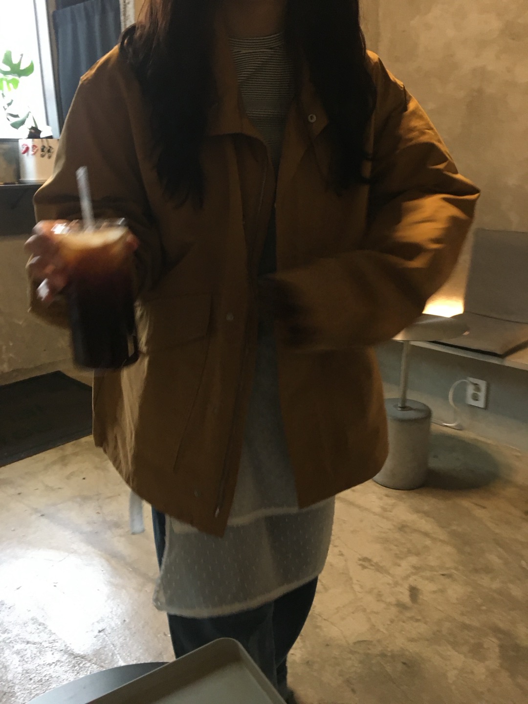 오버 포켓 야상 Over-pocket bomber jacket 상세 이미지 13