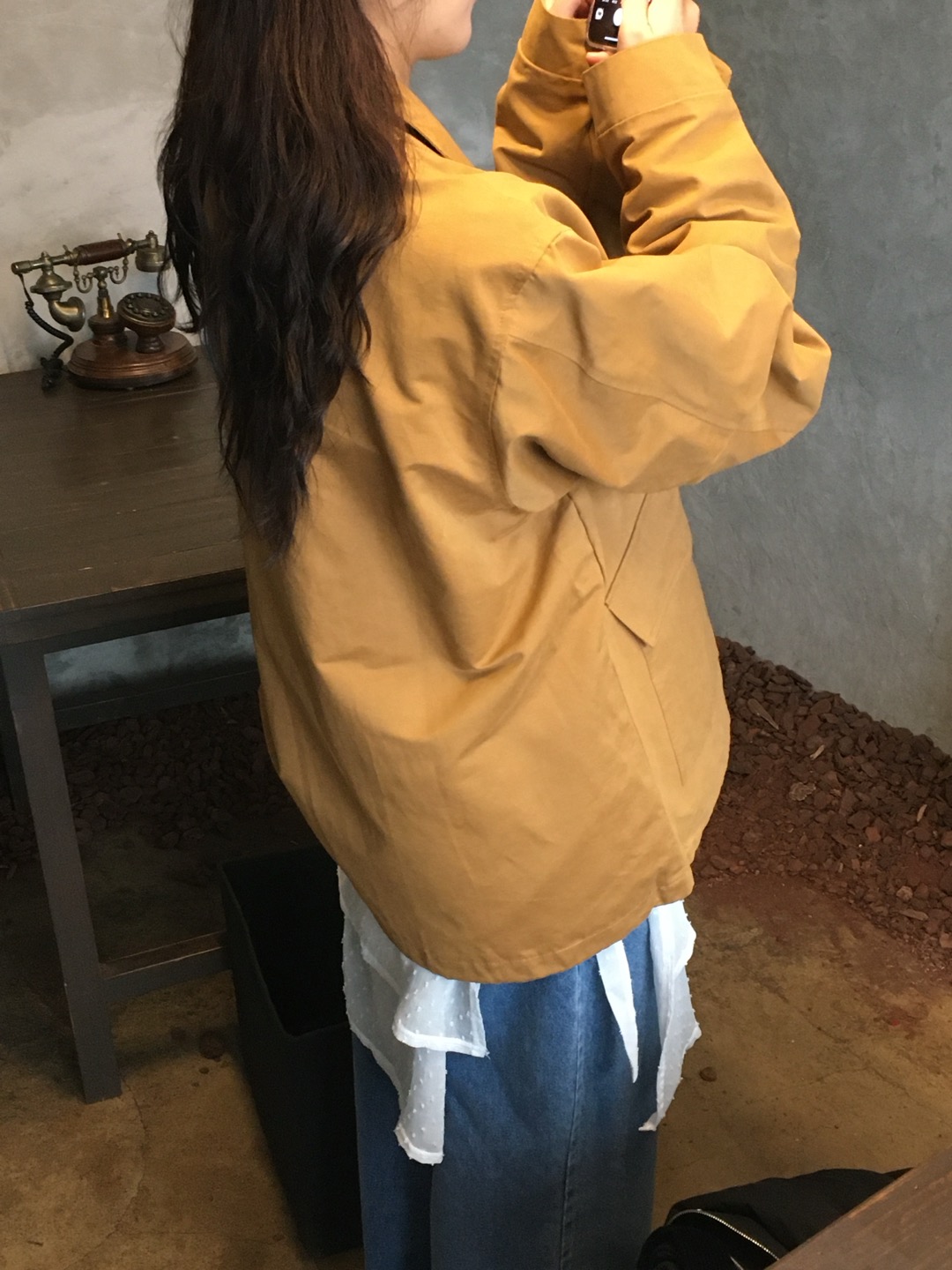 오버 포켓 야상 Over-pocket bomber jacket 상세 이미지 8