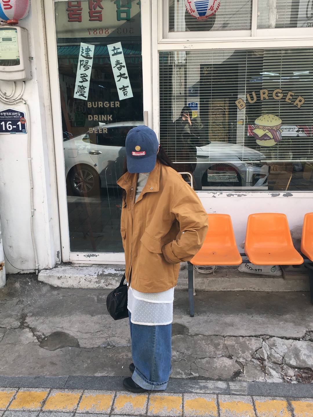 오버 포켓 야상 Over-pocket bomber jacket 상세 이미지 19