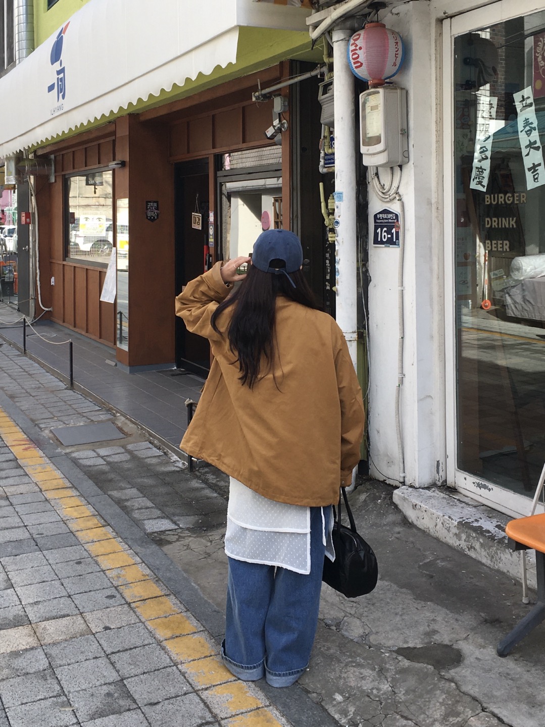 오버 포켓 야상 Over-pocket bomber jacket 상세 이미지 20