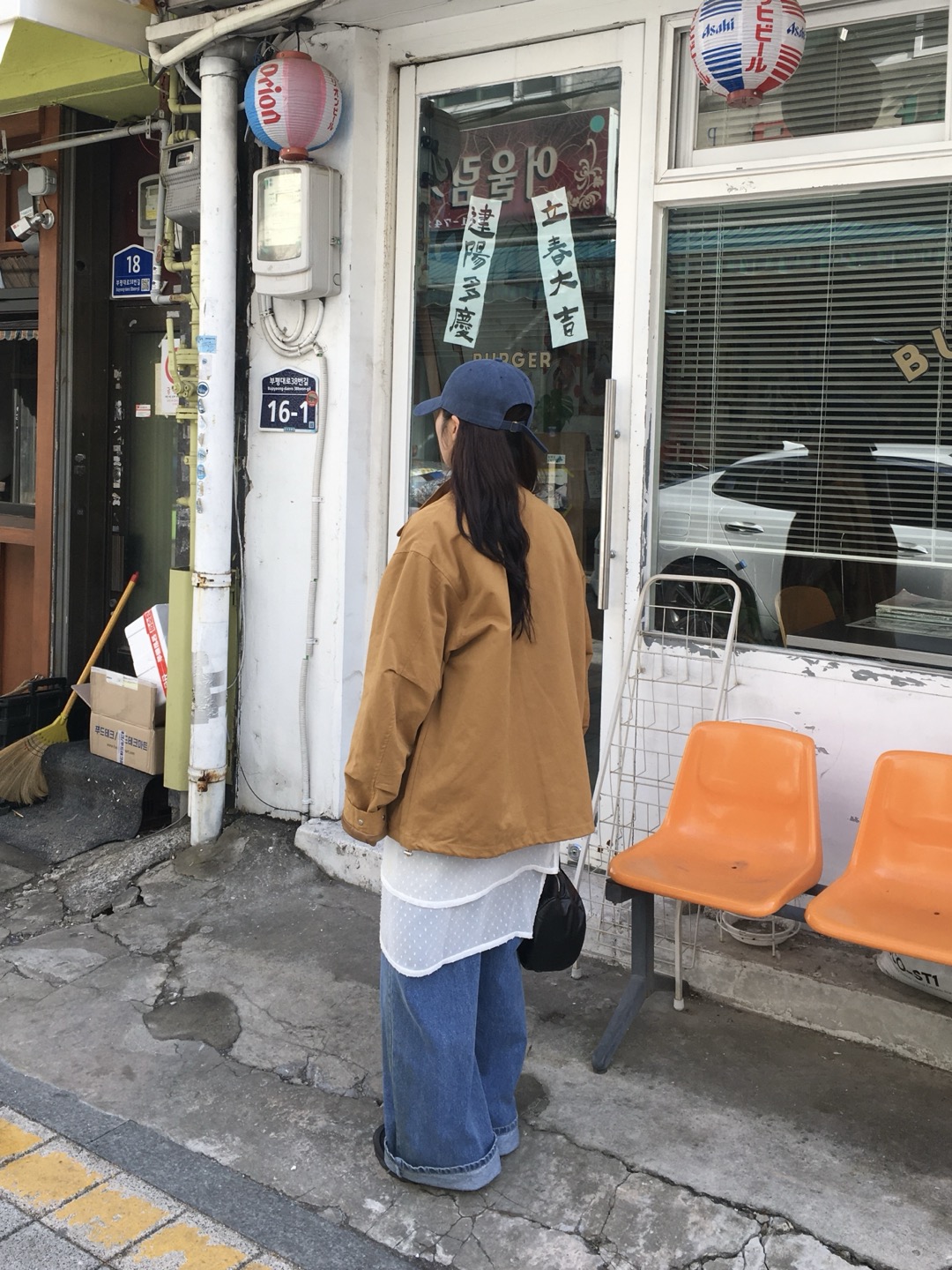 오버 포켓 야상 Over-pocket bomber jacket 상세 이미지 22