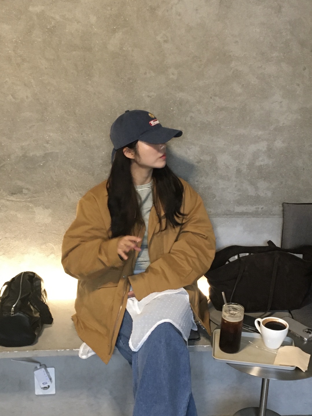 오버 포켓 야상 Over-pocket bomber jacket 상세 이미지 1
