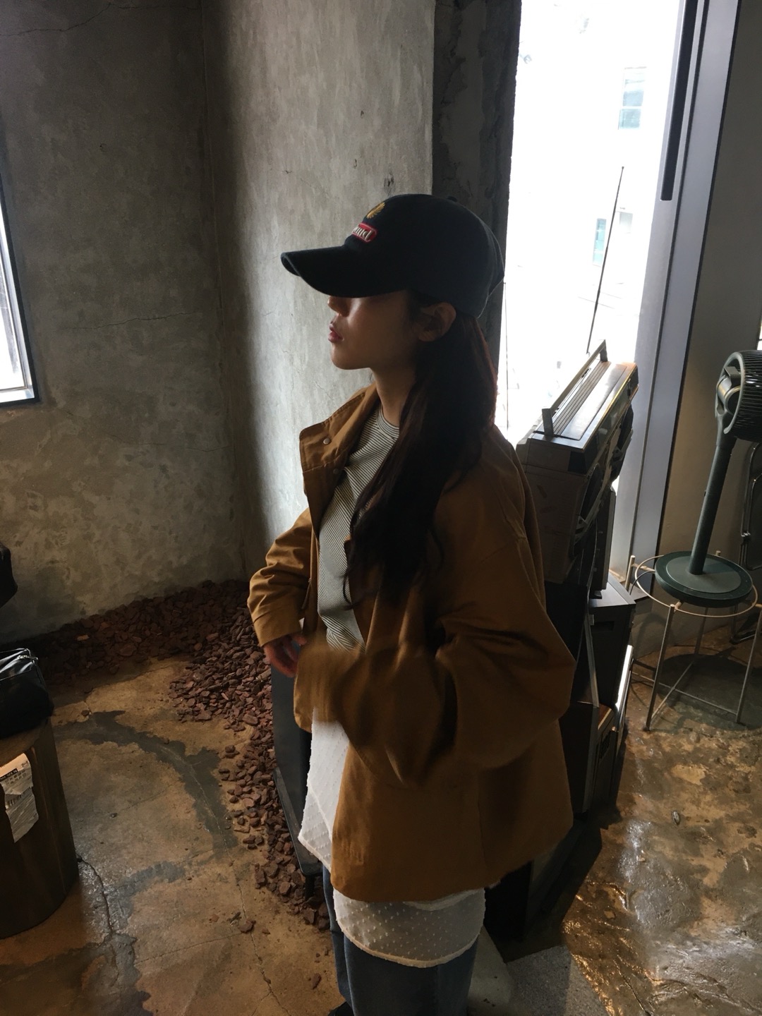오버 포켓 야상 Over-pocket bomber jacket 상세 이미지 6