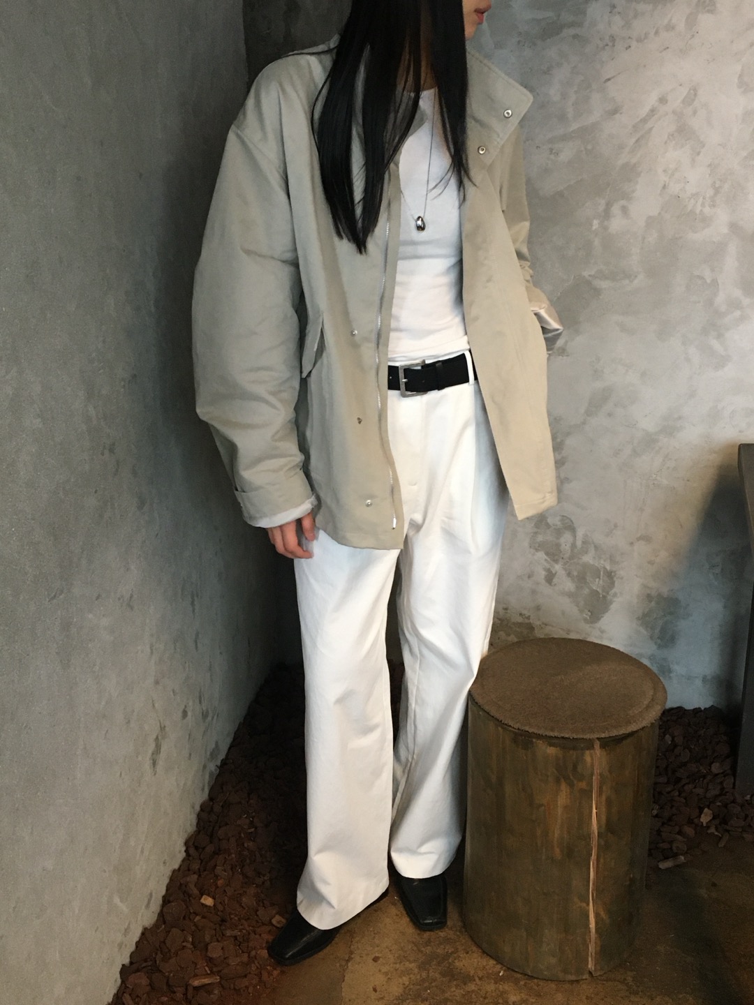 오버 포켓 야상 Over-pocket bomber jacket 상세 이미지 25
