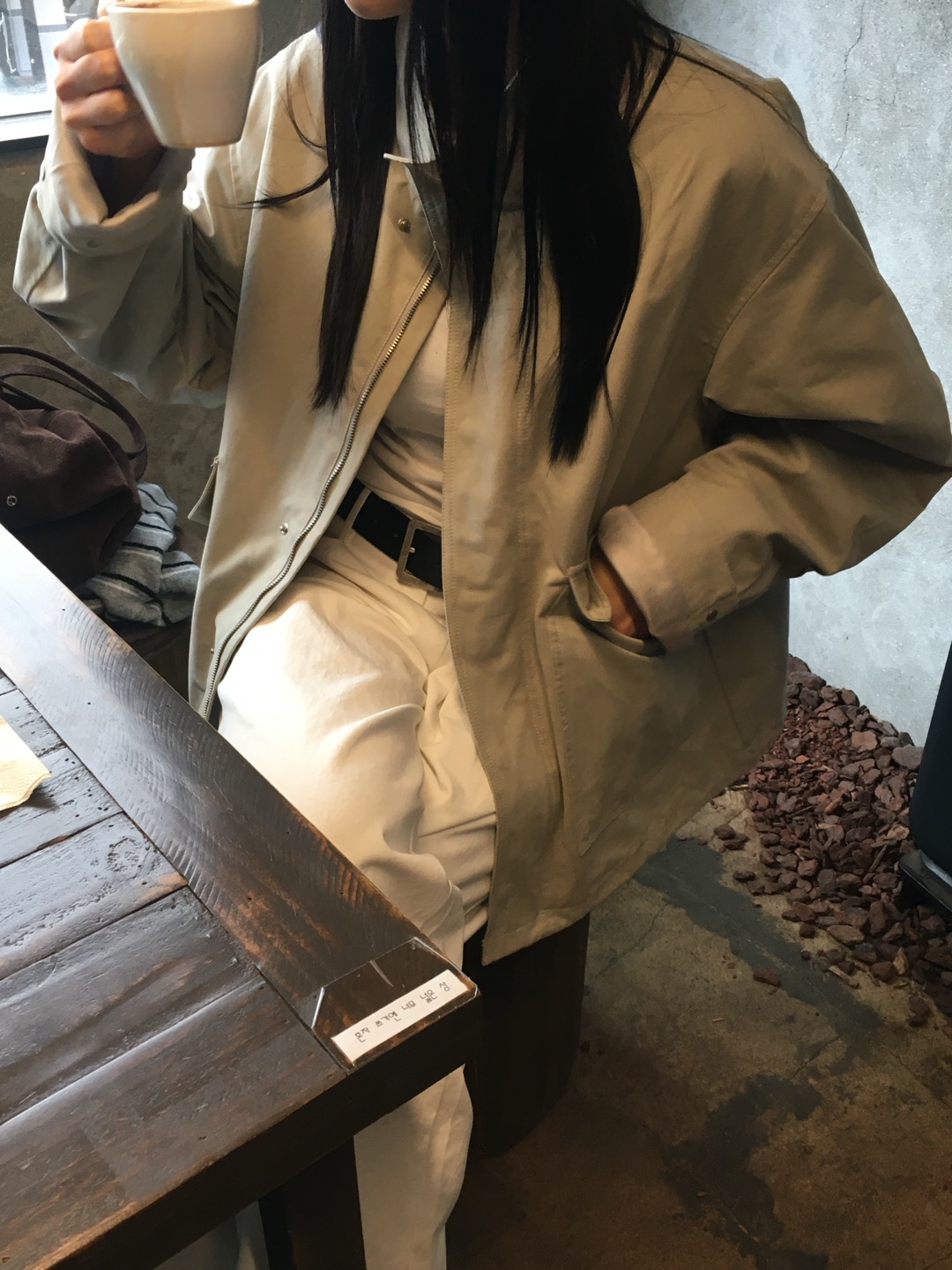 오버 포켓 야상 Over-pocket bomber jacket 상세 이미지 33
