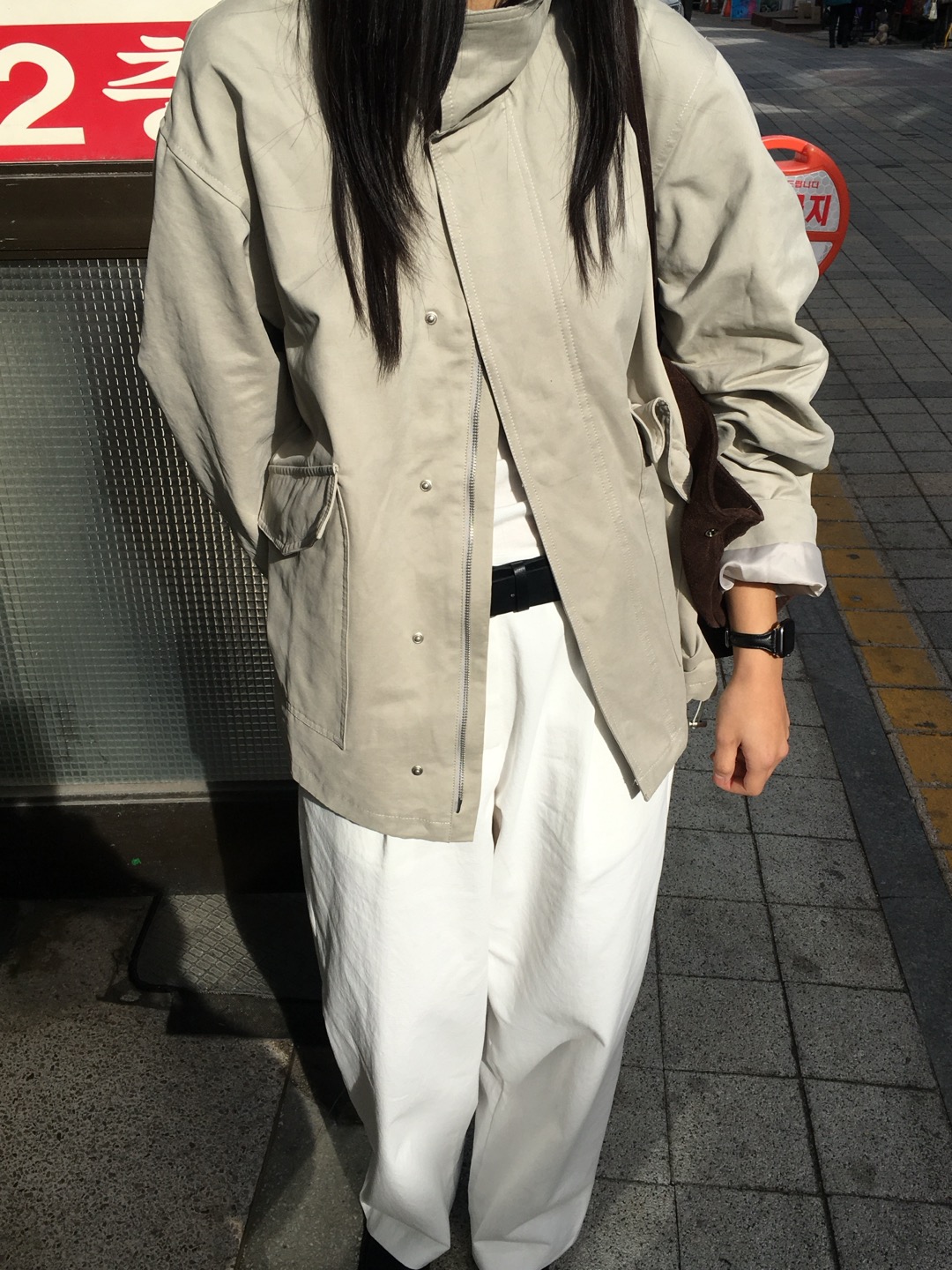 오버 포켓 야상 Over-pocket bomber jacket 상세 이미지 37