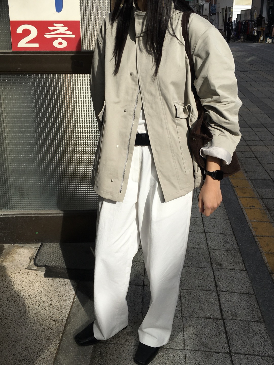 오버 포켓 야상 Over-pocket bomber jacket 상세 이미지 38
