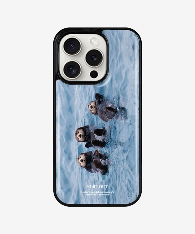 trio sea otter big epoxy case