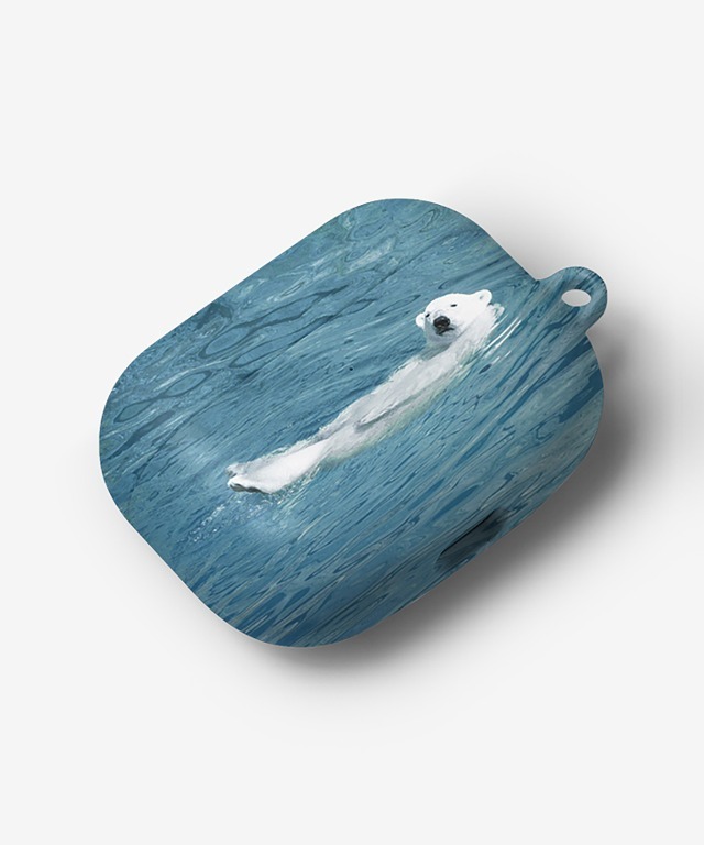swimming bear airpods/buds case