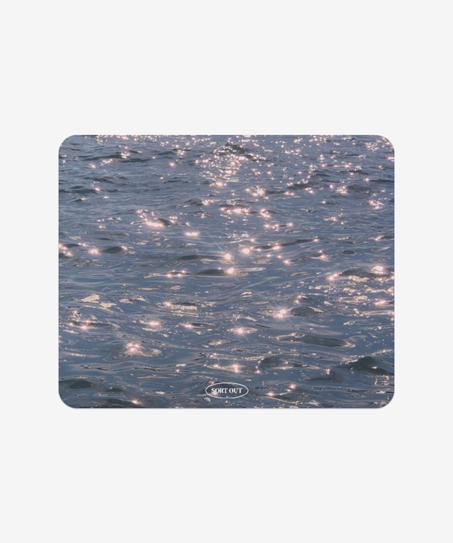 mystical sea sparkle mouse pad