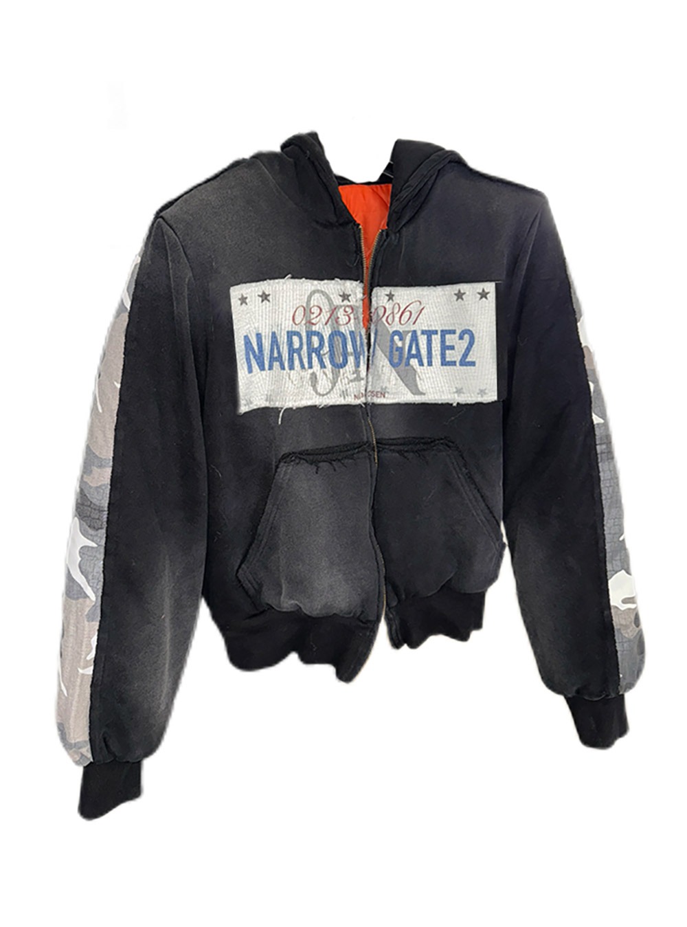 送料関税込 【NO E MOSEN】 \"NARROW GATE2\" Hooded Jacket 送料関税込 【NO E MOSEN】 